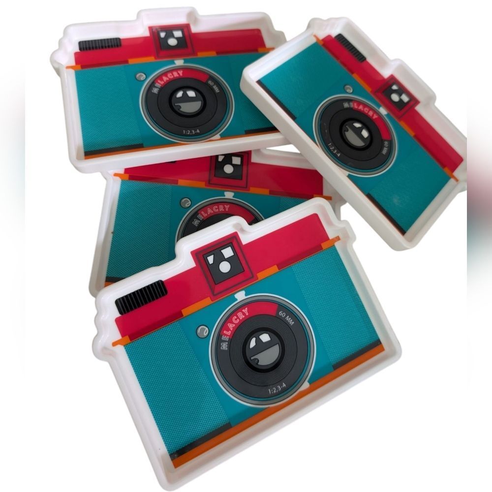 Y2K The Curiosity Shoppe x Target Camera‎ shaped Tray Dish Set Of 4